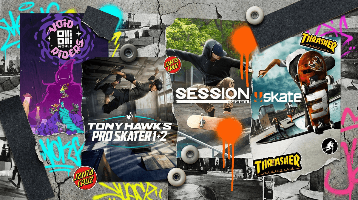 Illustration for The Ultimate Guide to Skateboarding Video Games