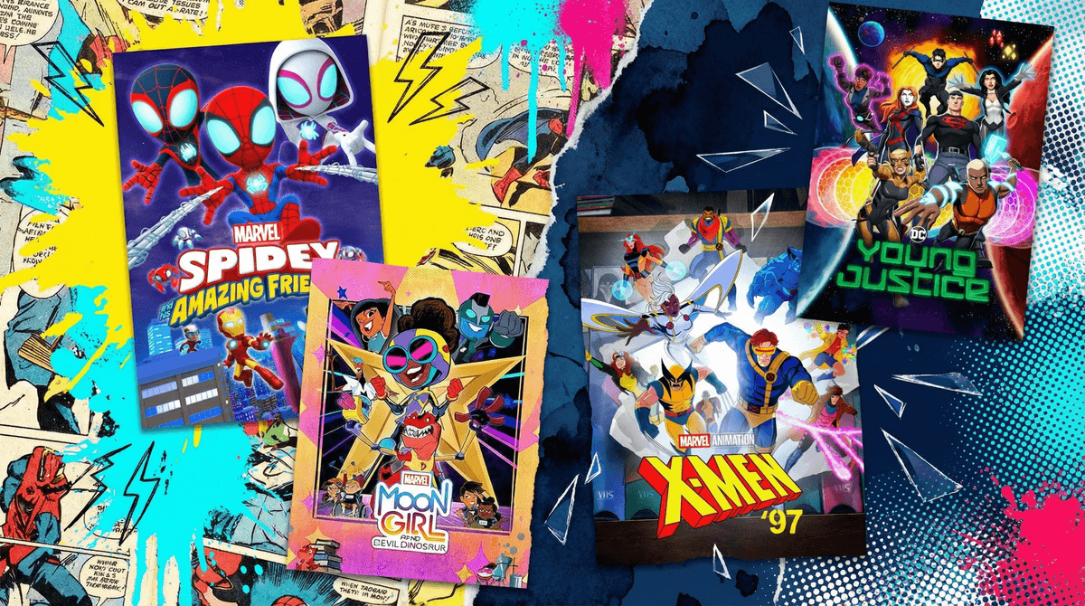 Illustration for Teen-Friendly Superhero Shows: Best Series on Streaming