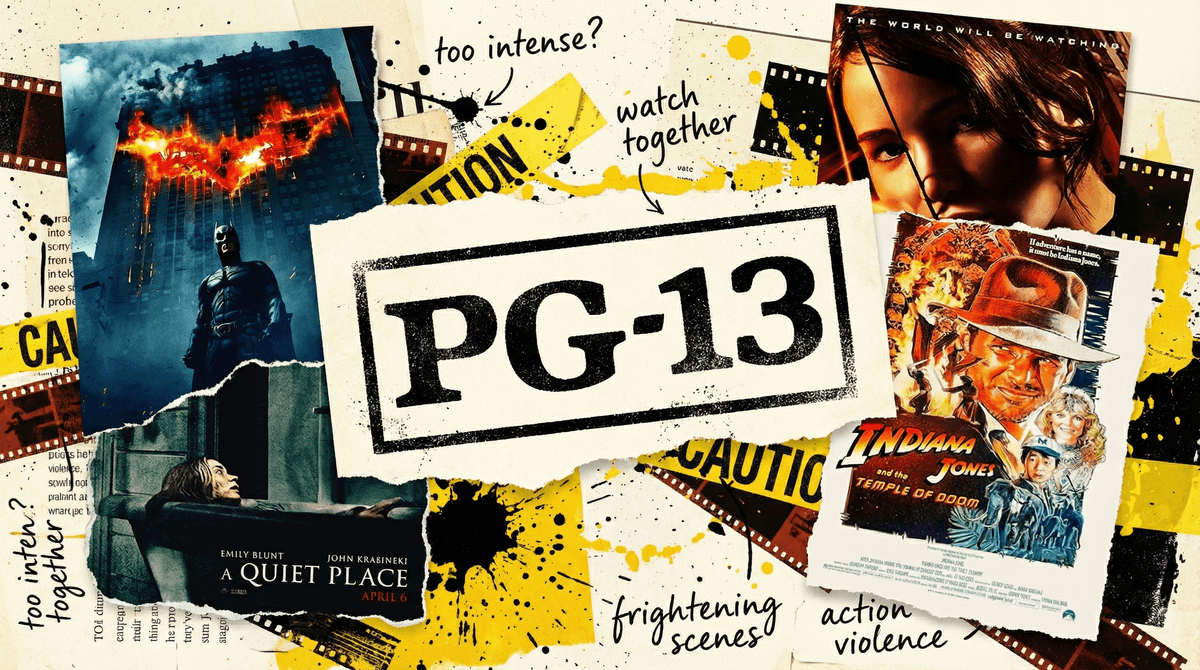 Illustration for Rated PG-13 for Language and Sexual Content: What It Means