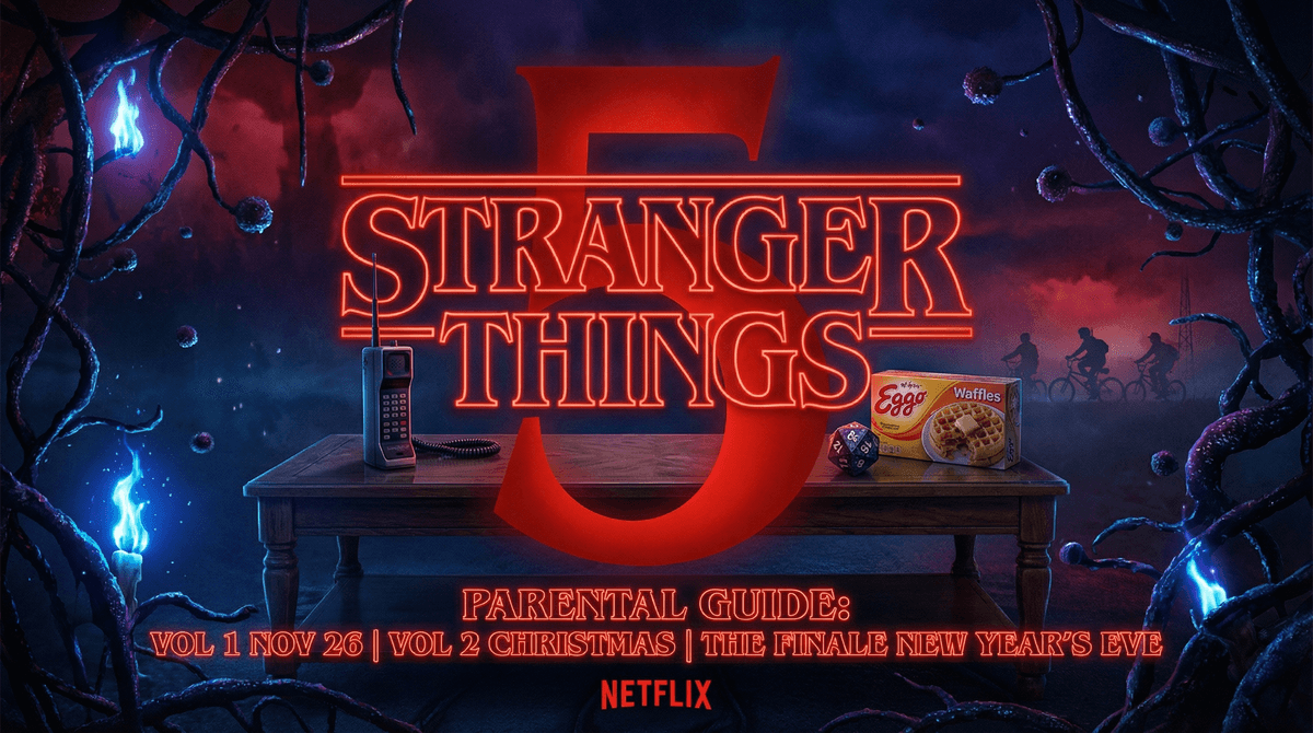 Illustration for The Ultimate Parental Guide to Stranger Things: Age Appropriateness by Season