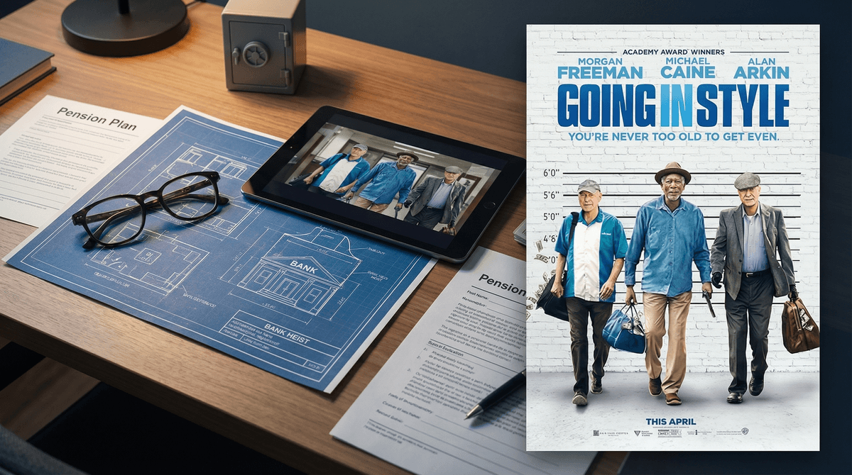 Illustration for Going in Style: What Parents Need to Know About This Heist Comedy