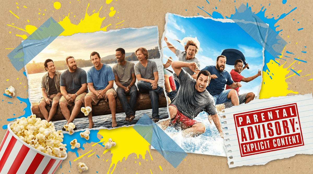 Illustration for Grown Ups 2: What Parents Need to Know Before Movie Night