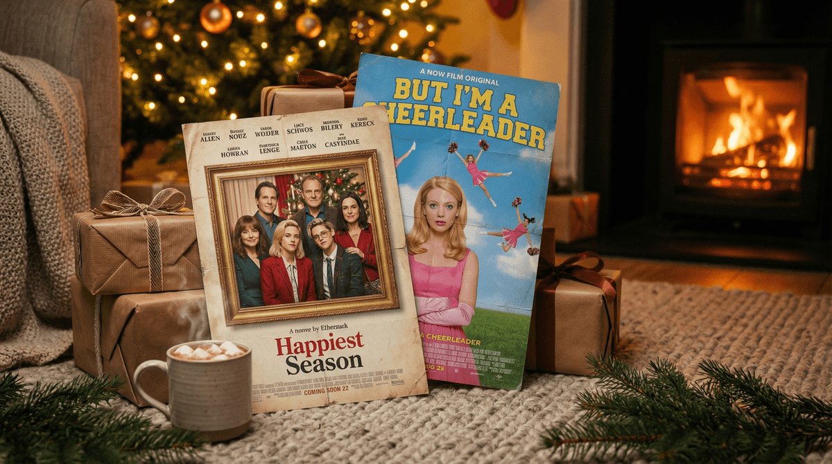 Illustration for Happiest Season: A Parent's Guide to This LGBTQ+ Holiday Rom-Com