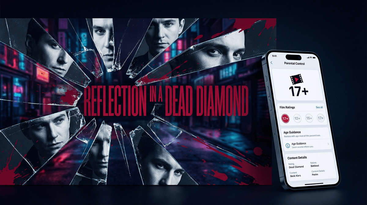 Illustration for Reflection in a Dead Diamond: A Parent's Guide to This Stylish but Violent Thriller