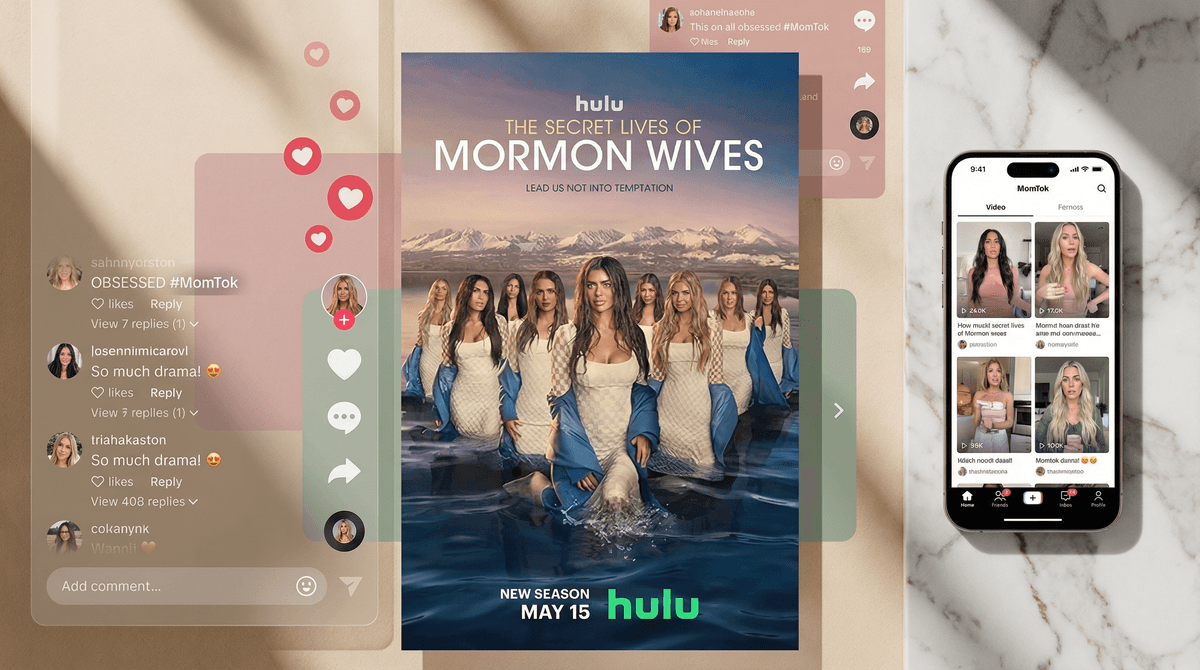 Illustration for The Secret Lives of Mormon Wives: What Parents Need to Know Before Teens Watch