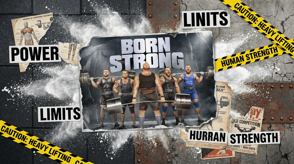 Illustration for Born Strong: Is This Strongman Documentary Right for Your Teen?