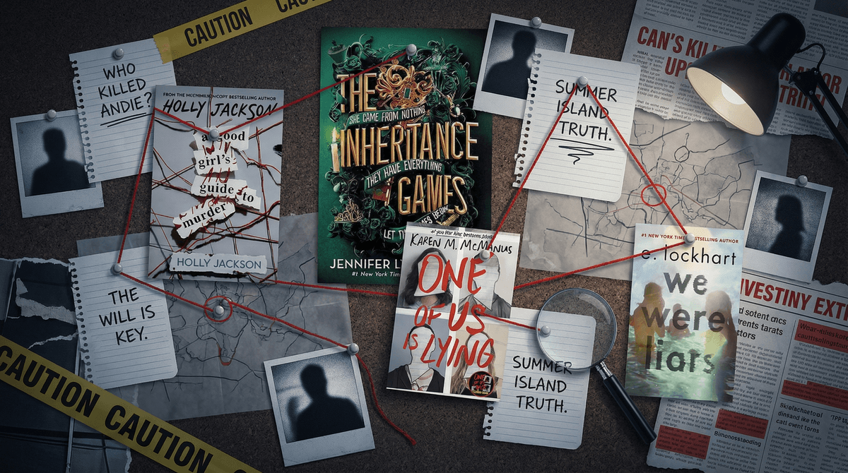Illustration for Thriller Books for Teens: What Parents Should Know Before They Turn the Page