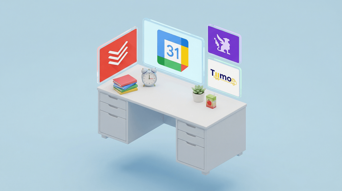 Illustration for Time-Management Apps for Kids: Teaching Organization or Adding Another Screen?