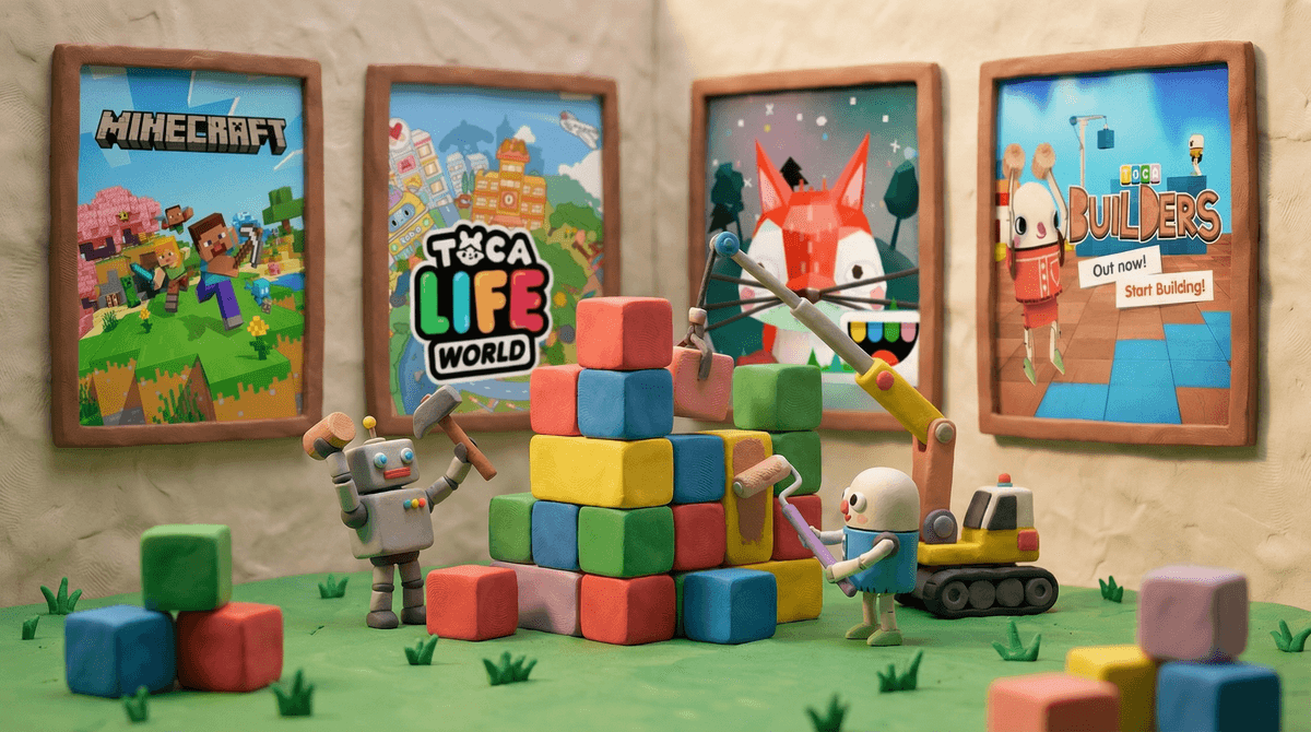 Illustration for Toca Builders: A Parent's Guide to Creative Block Building