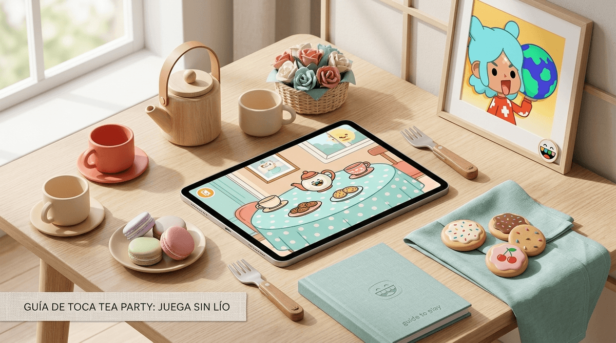 Illustration for Toca Tea Party: The Preschool App That Teaches Manners Without the Mess