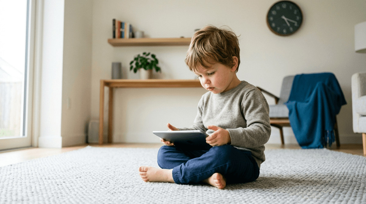 Illustration for Screenwise guide: Why Toddler Screen Time Matters More than Show Content