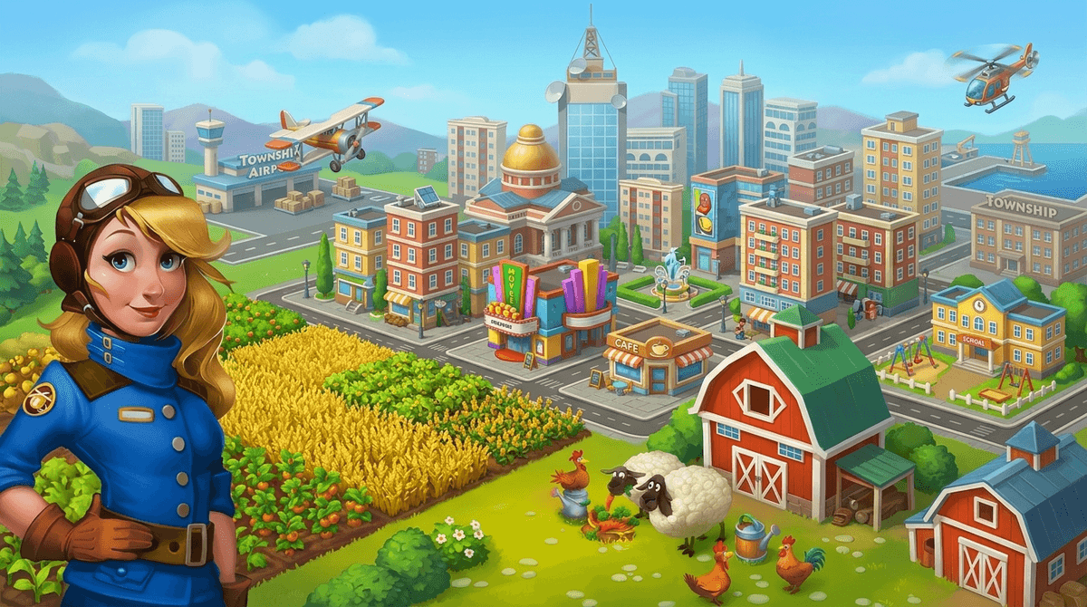 Illustration for Township: Why Your Kid is Obsessed with Digital Farming