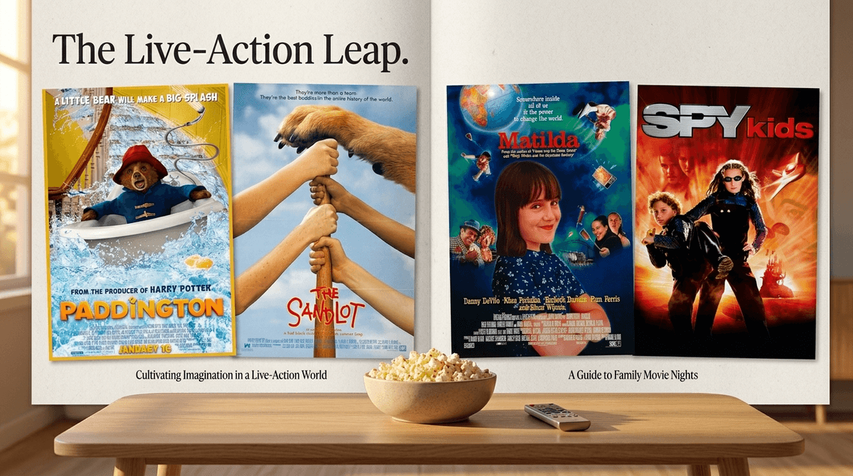 Illustration for The Live-Action Leap: A Parent’s Guide to Moving Beyond Animation