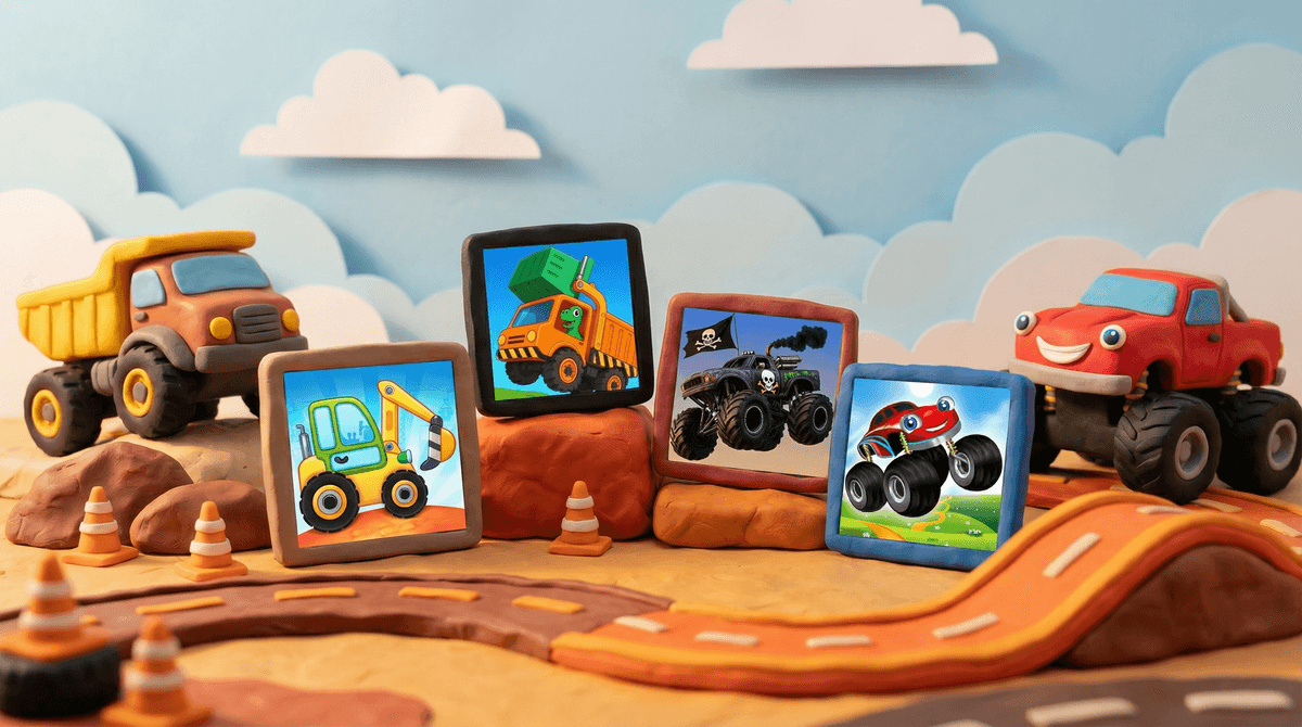 Truck Games for Kids: Racing Through App Store Choices