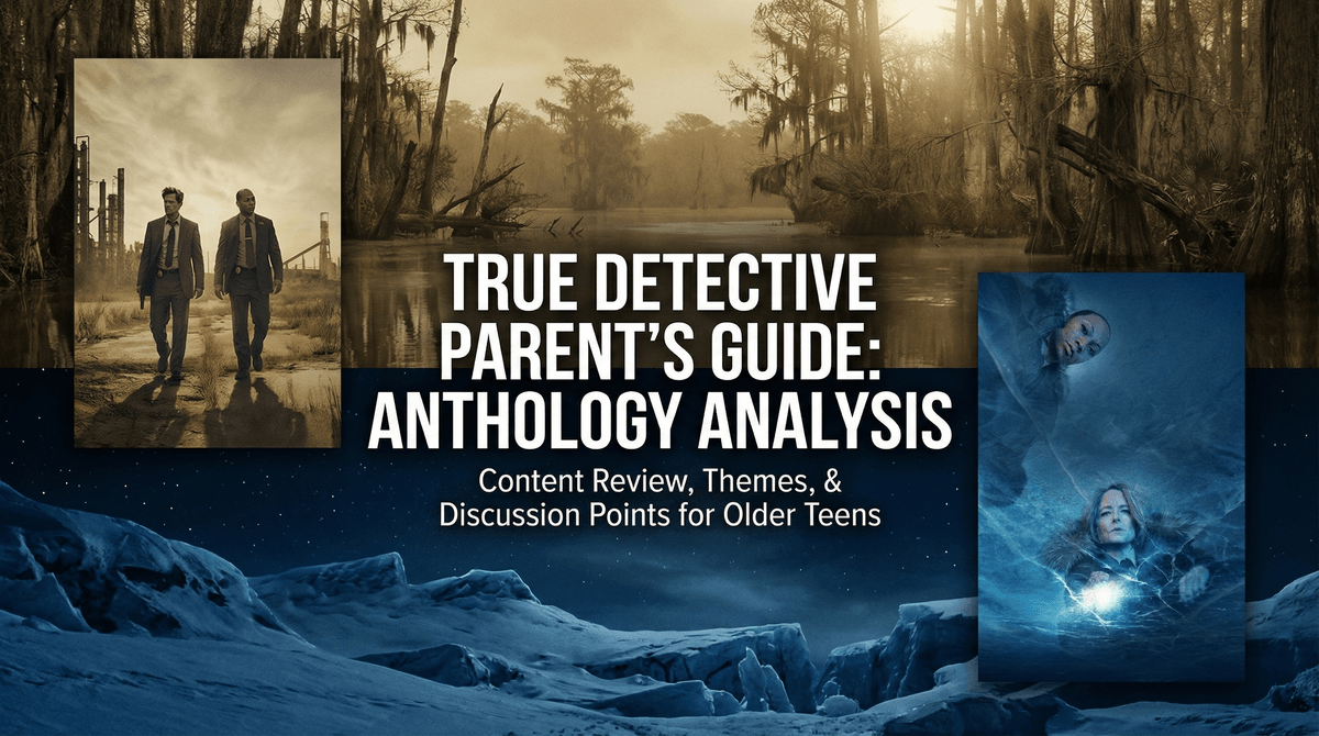 Illustration for True Detective Seasons for Mature Teens: A Parent's Guide