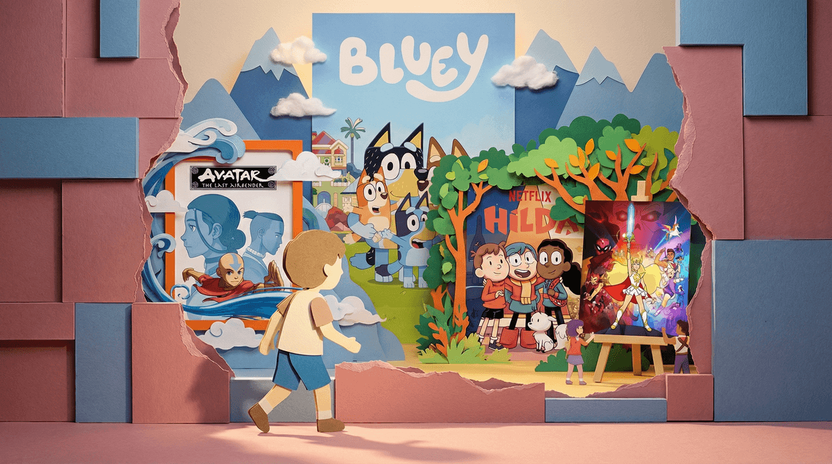 Illustration for TV Shows That Break Gender Stereotypes: What to Watch With Your Kids