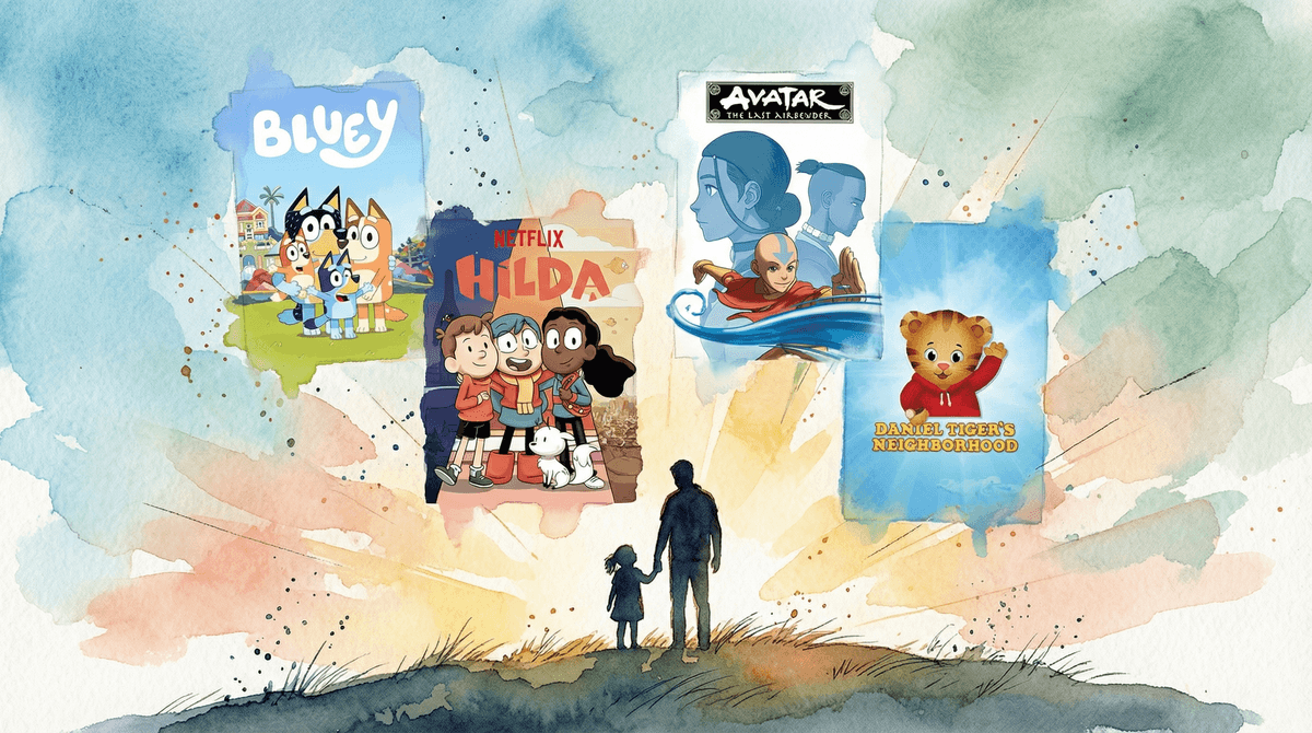 Illustration for TV Shows That Inspire Compassion: What to Watch With Your Kids