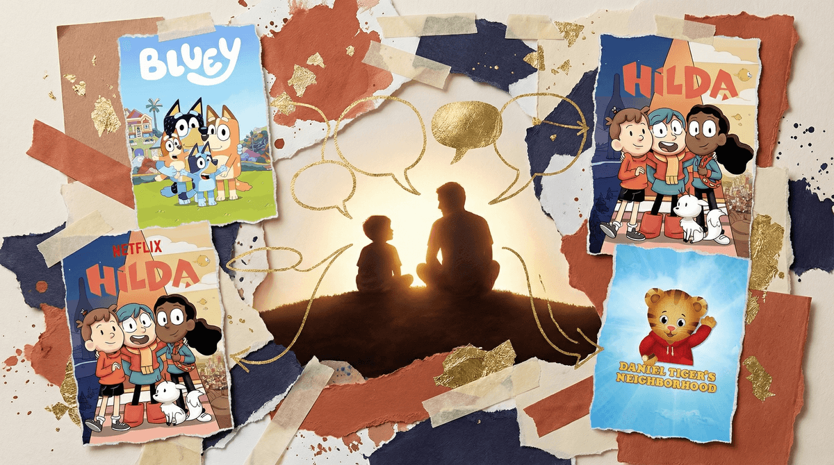 Illustration for Shows That Spark Conversation: How to Choose TV That Brings Your Family Together