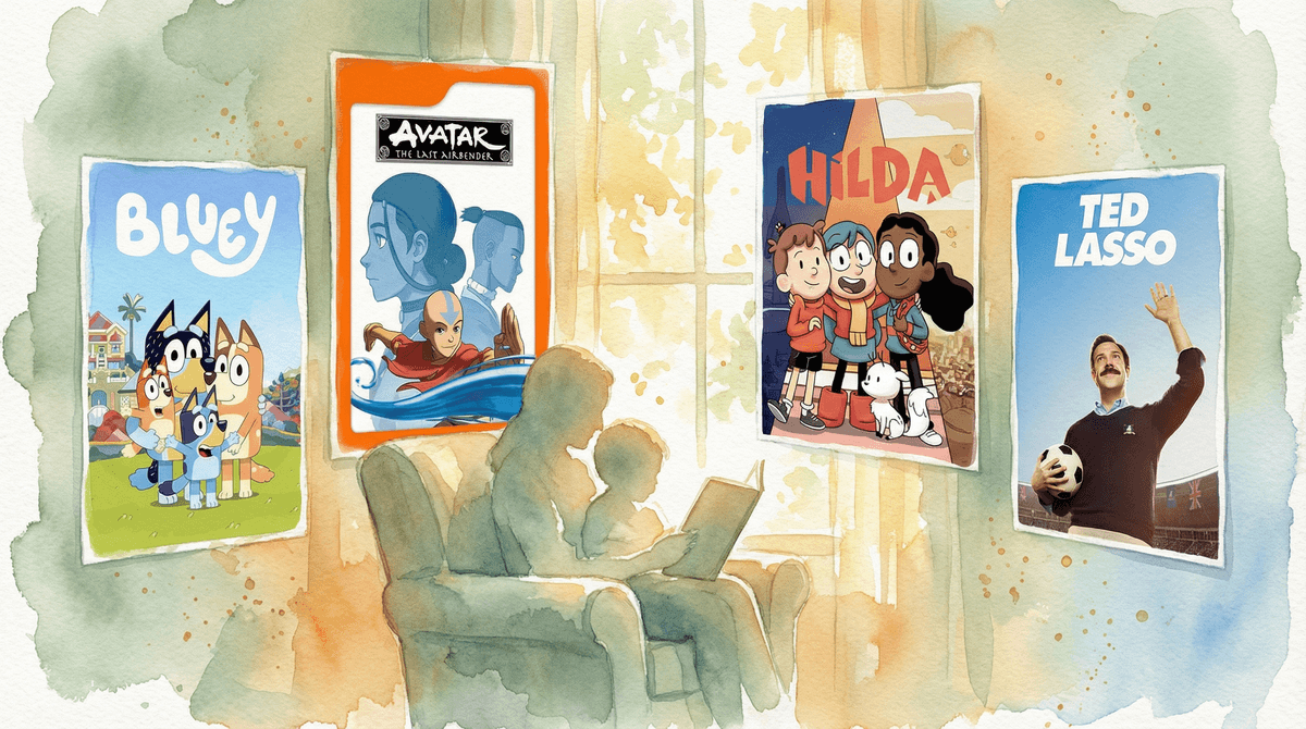 Illustration for TV Shows That Teach Humility: What to Watch With Your Kids