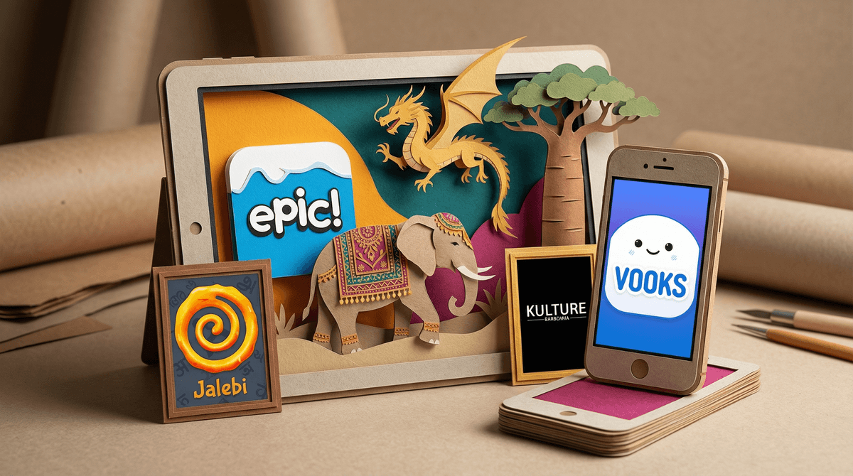 Illustration for The Ultimate Guide to Cultural Storytelling Apps for Families