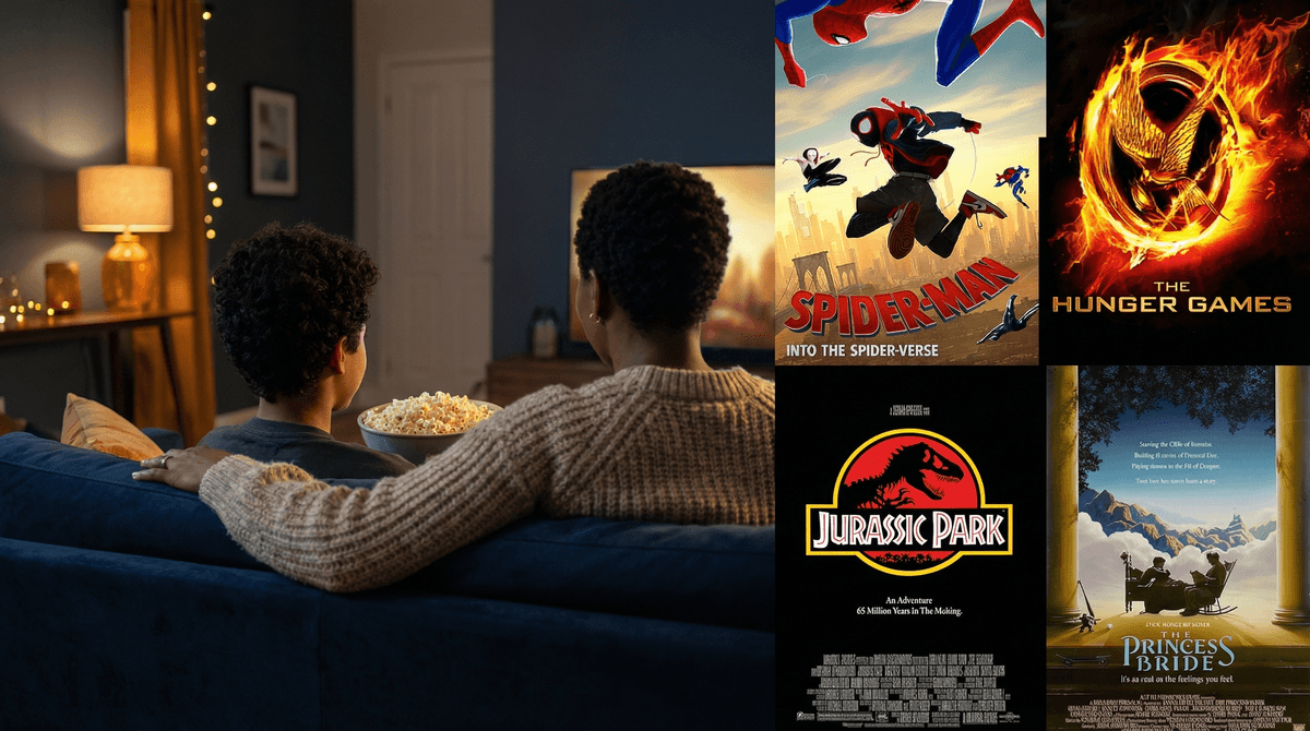 Illustration for 25 Best Movies for 13-Year-Olds: Top PG-13 Picks for Teens