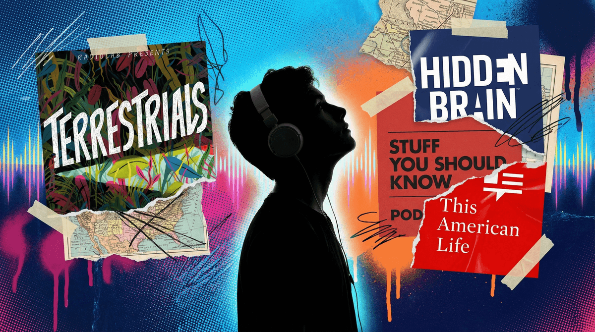 Illustration for The Ultimate Guide to Podcasts for Teens