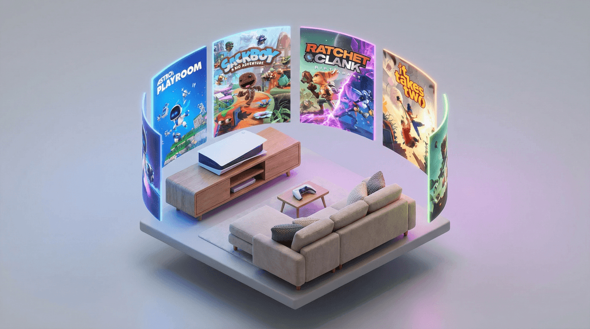 Illustration for 20 Best PS5 Games for Kids: Top Picks for Ages 4 to 12