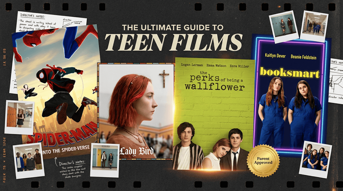 Illustration for 25 Best Teen Movies: Rated PG-13 for Language and Romance