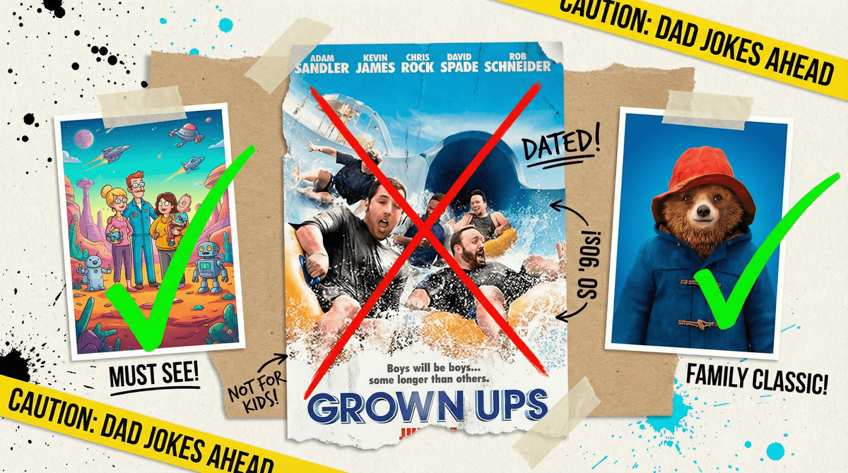 Illustration for Grown Ups: What Parents Need to Know Before Movie Night