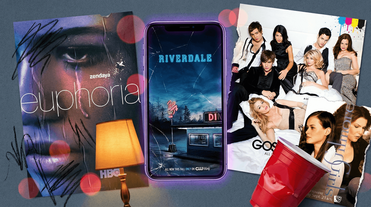 Illustration for From Euphoria to Sitcoms: Navigating Underage Drinking on Screen