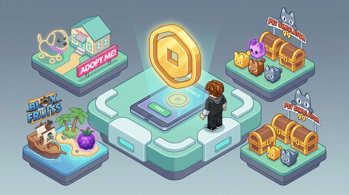 Illustration for Robux, Game Passes, and the 'Please, Just 800 More!' Era: A Parent’s Guide