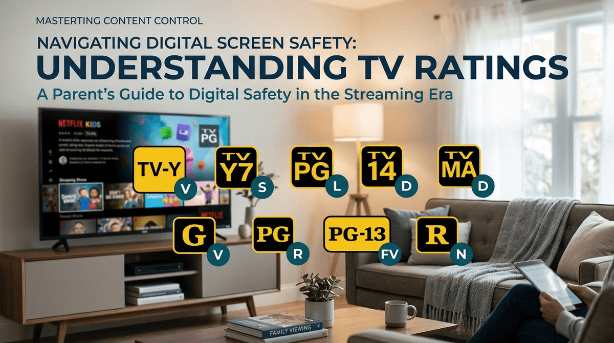 Illustration for Decoding the Alphabet Soup: A Parent’s Guide to TV Ratings