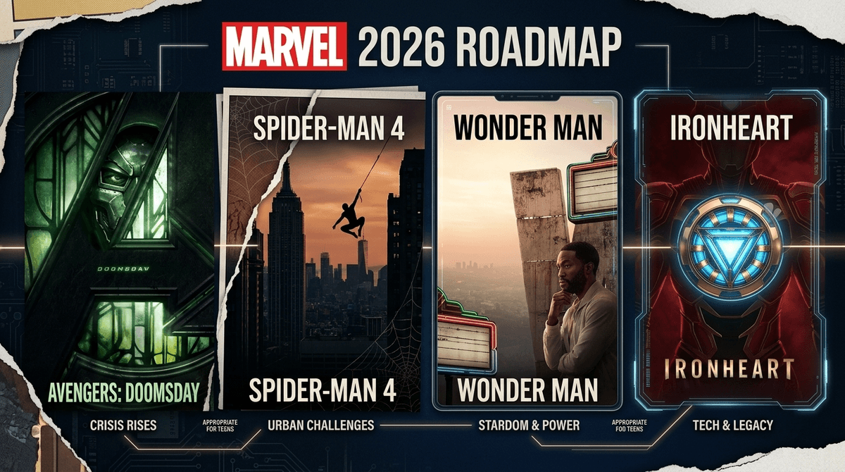Illustration for From Wonder Man to Doomsday: Your 2026 Marvel Roadmap