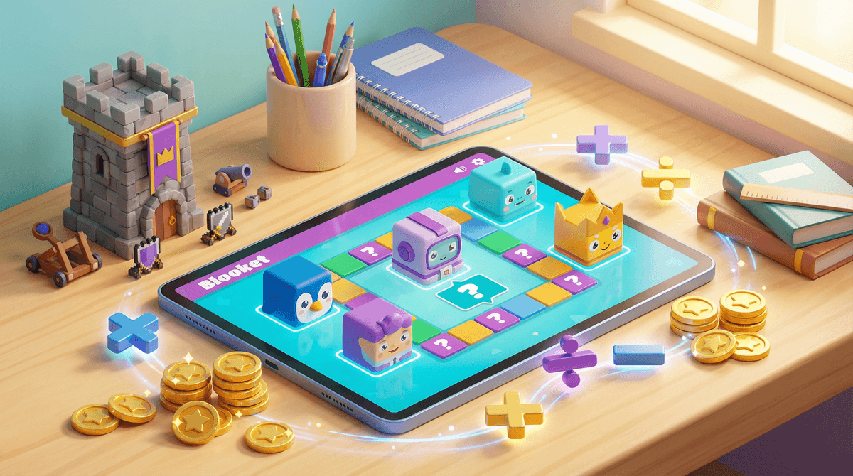 Illustration for Using Blooket to Boost Homework Motivation: A Parent's Guide