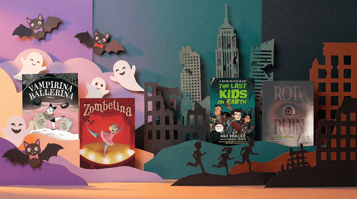 Illustration for Vampire and Zombie Books for Kids: Age-Appropriate Scares and Literary Thrills