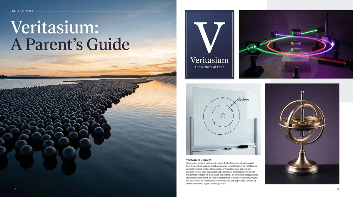 Illustration for Veritasium: Why Your Kid is Suddenly a Physics Expert