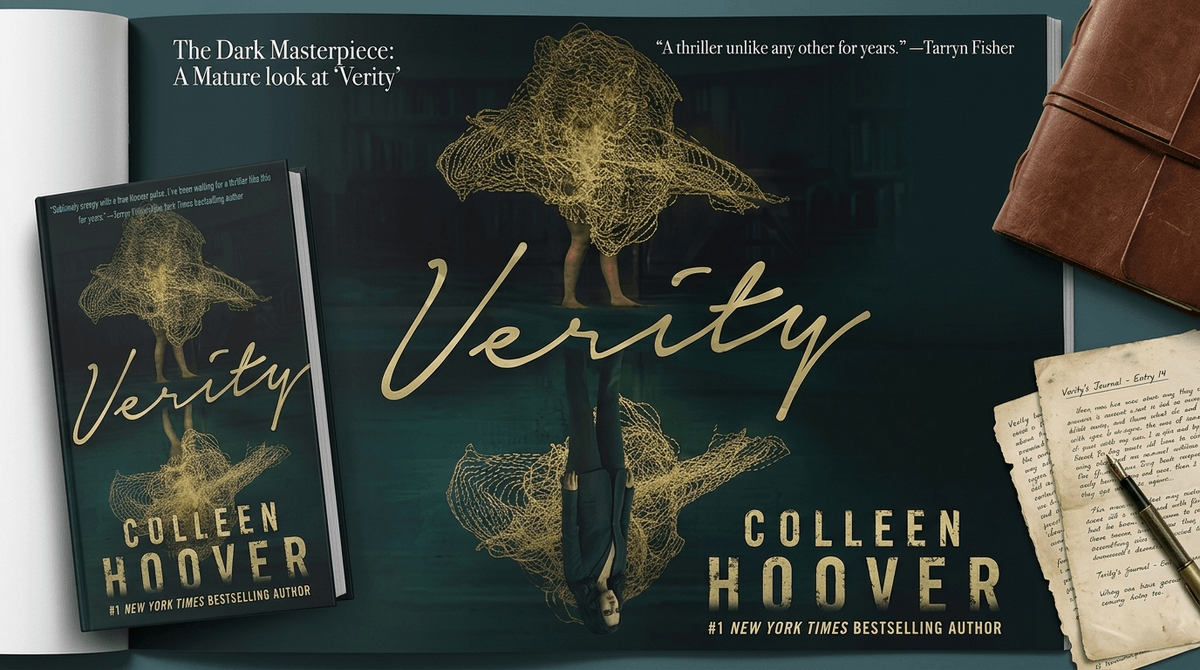 Illustration for Verity: A Parent’s Guide to the Dark New Colleen Hoover Trailer