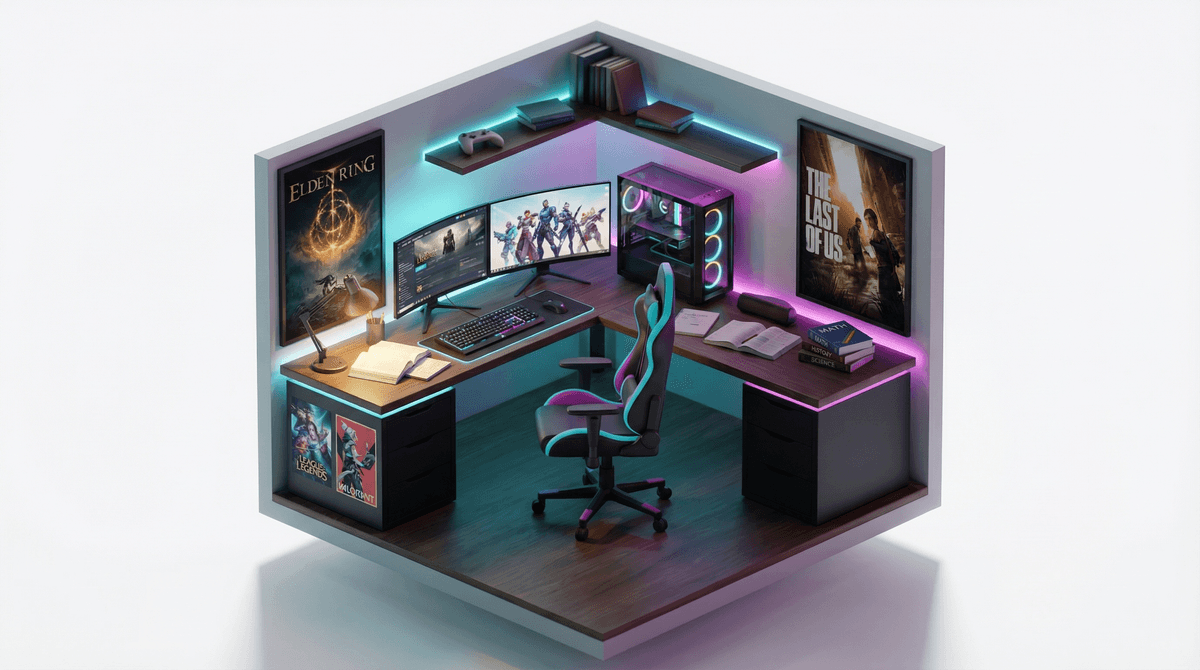 Illustration for Video Games for Teens: Finding the Balance Between Fun and Responsibility