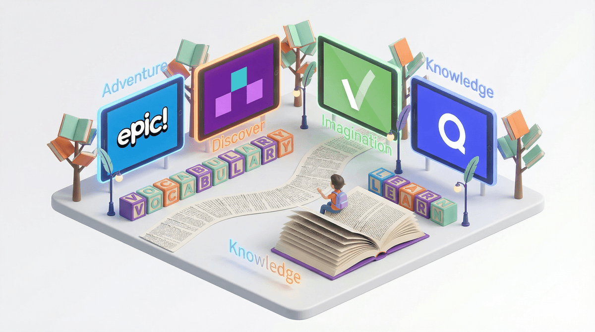 Illustration for 10 Best Vocabulary Building Apps for Kids to Improve Speech
