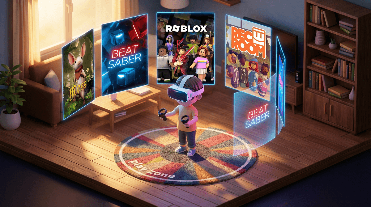 Illustration for VR Headsets in Real Life: What Parents Need to Know Before Buying