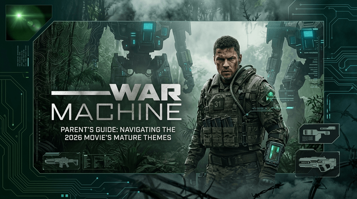 Illustration for Netflix’s 'War Machine' (2026): A Parent’s Guide to Alan Ritchson’s Sci-Fi Thriller
