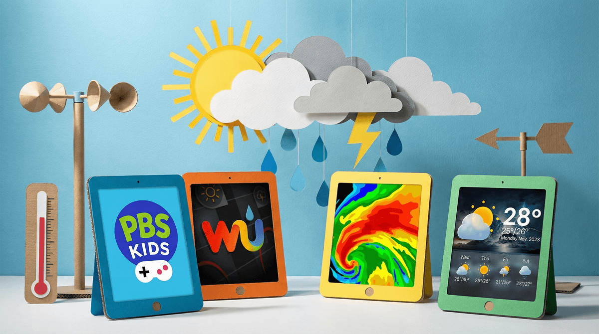 Weather Apps for Kids: Teaching Forecasts and Science