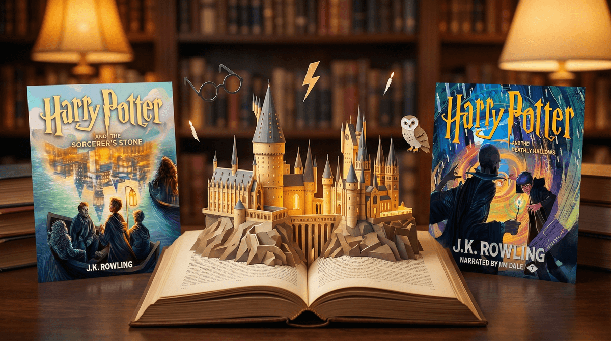 Illustration for What Age Is Right for Harry Potter Books? A Parent's Guide to the Series