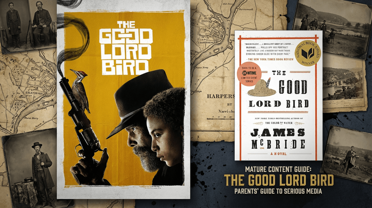 Illustration for The Good Lord Bird: When Historical Drama Meets Mature Content