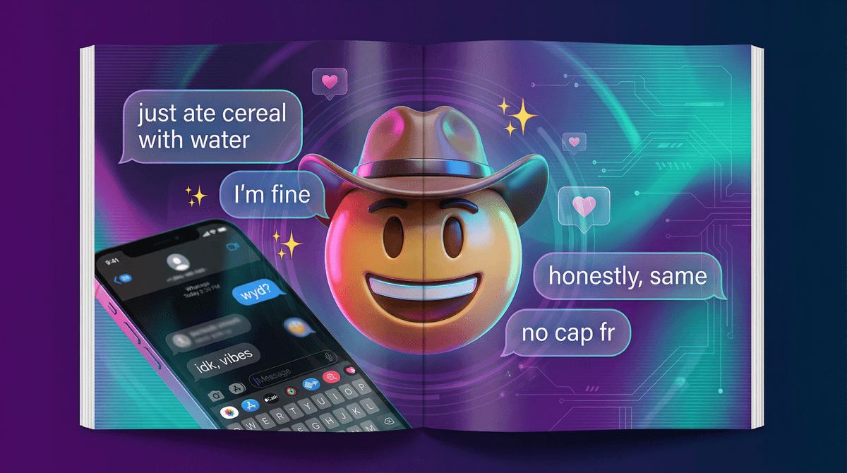Illustration for What the Cowboy Emoji Really Means to Gen Z