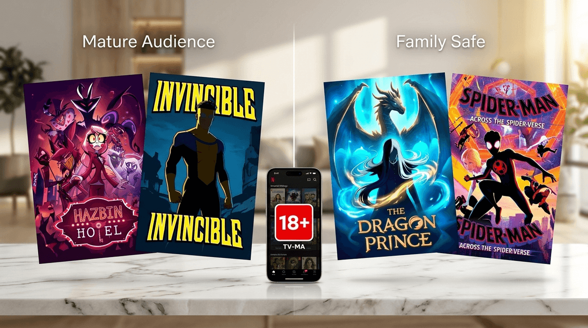 Illustration for Beyond the Disney Look: Why Hazbin Hotel and Invincible Aren’t for Kids