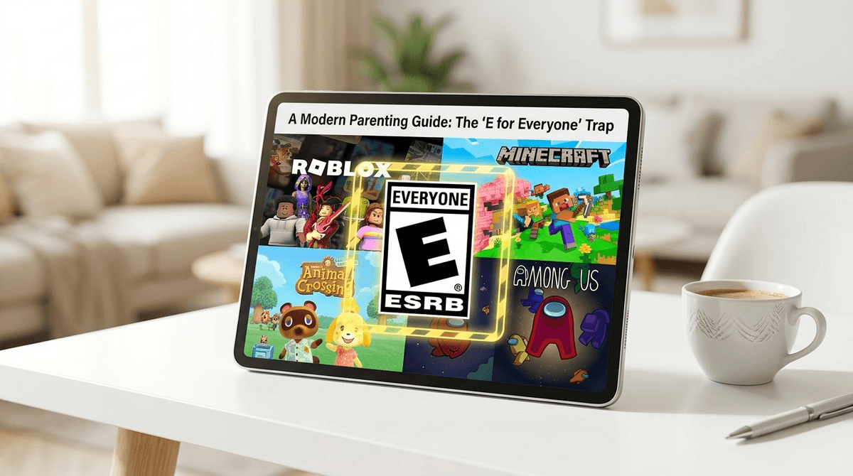 The 'E for Everyone' Trap: Hidden Risks in Your Kid's Favorite 'Safe' Games