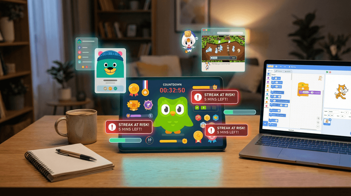 Illustration for Streaks, Badges, and Burnout: When Learning Apps Feel Like Work