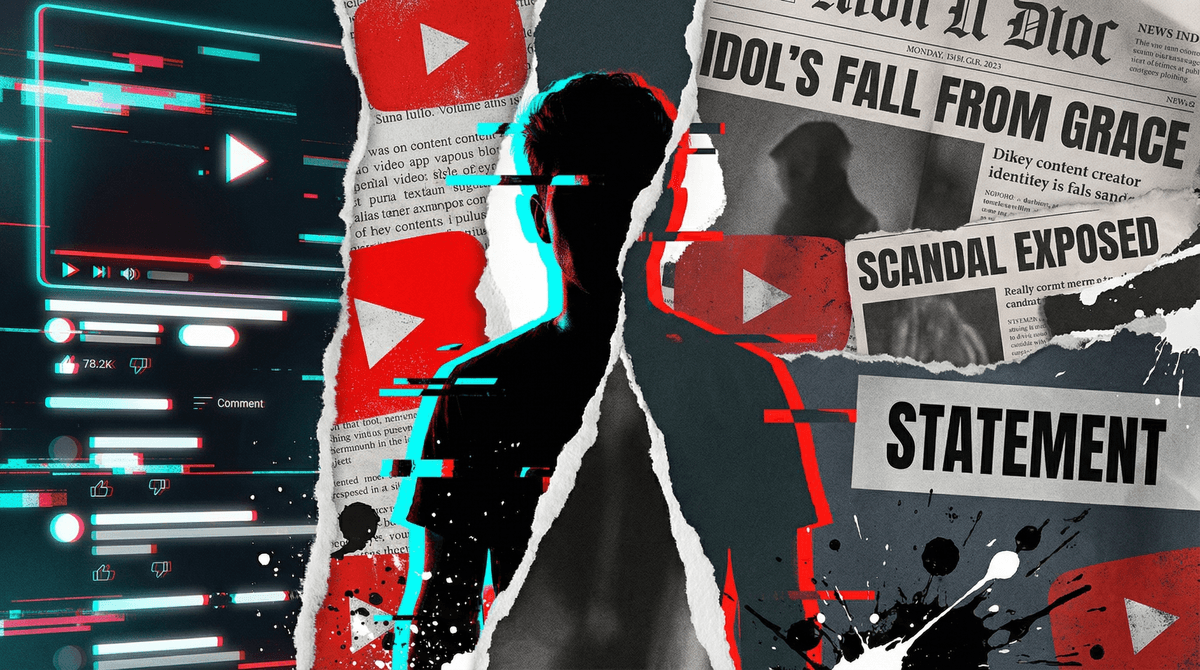 Illustration for When Role Models Disappoint: Helping Kids Navigate Influencer Scandals and Celebrity Falls from Grace