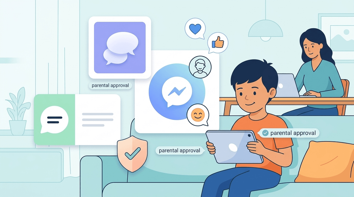 Illustration for The Group Chat Era: A Guide to First Messages for Elementary Kids